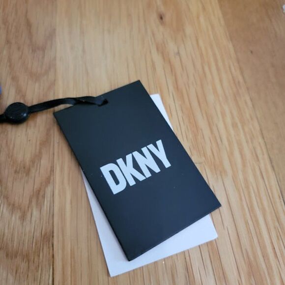 DKNY Plunging Colorblocked One-Piece Swimsuit Blue Size 16 - Picture 9 of 14